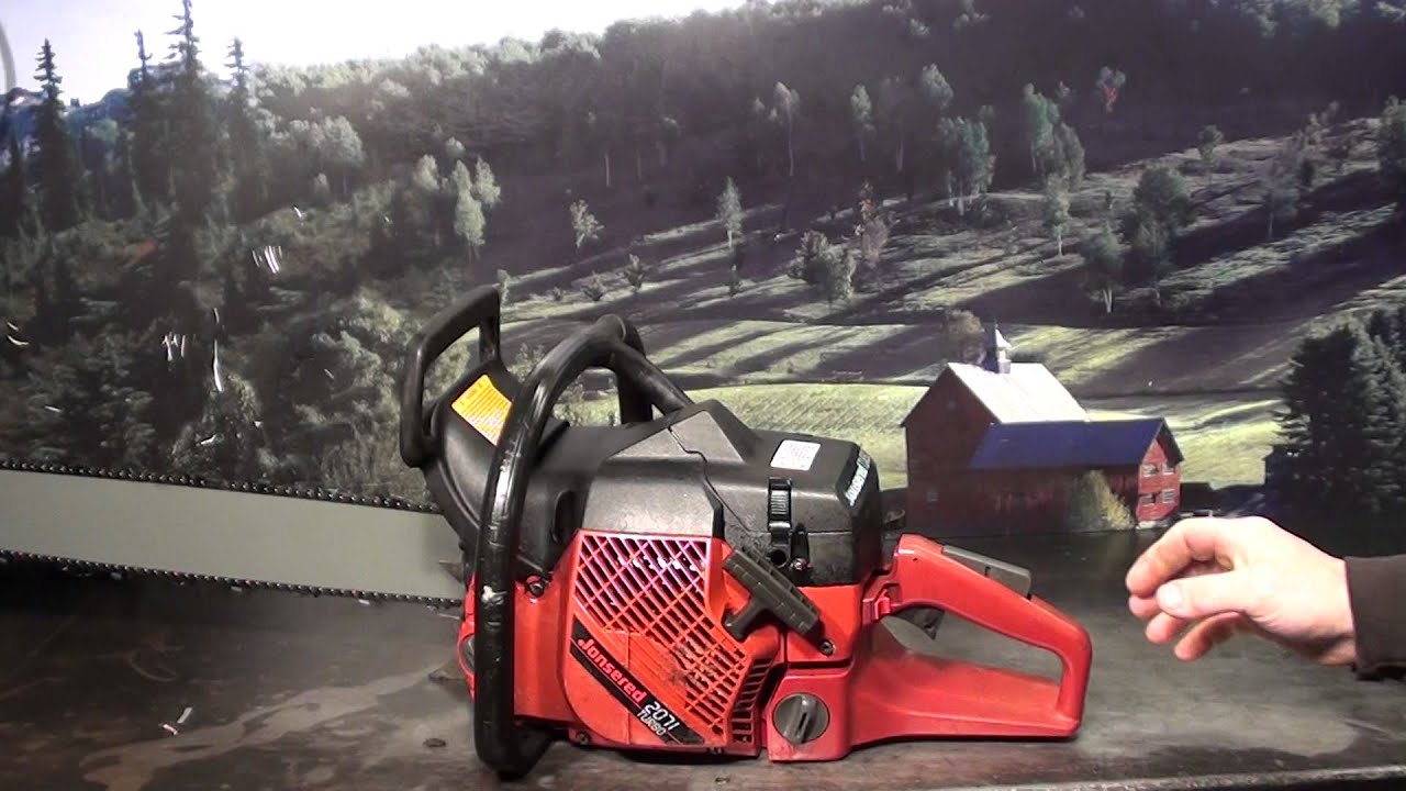 The chainsaw guy Shop Talk Jonsered 2071 Turbo chainsaw 1 15 - YouTube