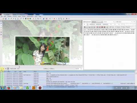 hỏi cách chỉnh cỡ chữ và khoảng cách chữ to ra trong Aegisub?????