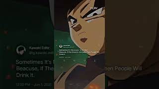Goku Black Anime Quotes That Hit Different