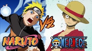 Versus de Animes: Naruto Vs One Piece | MarooStation