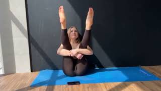 Spirituality Yoga & Gymnastics With Beauty Girl