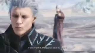 Данте Из Dmc 5 Сражается За Стул С Вергилием. Мем