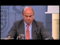 Guindos: "El informe de la troika es positivo"