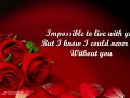 Never, Never, Never (lyrics) by Shirley Bassey