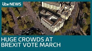 'More than half a million' join march for 'People's Vote' on final Brexit deal | ITV News