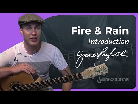 ST-624 • Fire And Rain - James Taylor (Guitar Lesson) 1 of 2