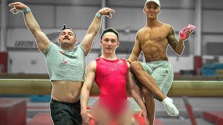 Men Try 39 Womens 39 Gymnastics Challenge Good Luck Men Try 39 Womens 39 Gymnastics Challenge Good Luck
