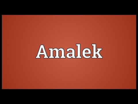 Header of Amalek