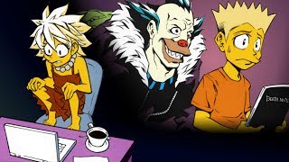 The Simpsons Death Note Comic Reading - ?Murder He Wrote?