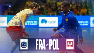 Futsal France - Pologne 2-3, Le Résumé