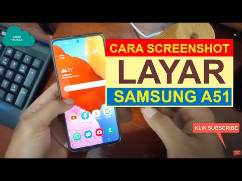 CARA SCREENSHOT LAYAR SAMSUNG A51 LANGSUNG BERHASIL!!