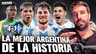 Azzaro Reacción - Así Somos Argentina Vapuleó A Brasil 4-1 Por Las Eliminatorias Sudamericanas