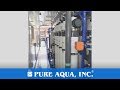 نظام معالجة مياه الصرف الصحي لمكب النفايات ضمن حاويات كـولومبيا 54غالون بالدقيقة |www.pureaqua.com