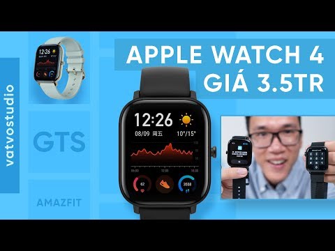 Amazfit GTS giống Apple Watch giá 3.5 triệu