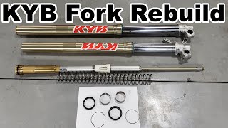 2022 Beta Motorcycle Kyb Fork Rebuild, Fork Seals & Bushings, Step By Step Instructions