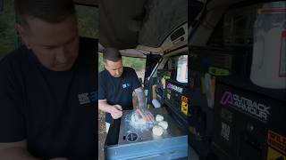 Use Your Beer As A Rolling Pin Whilst Camping, Save Space On Equipment