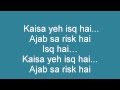 Mere brother ki dulhan-Ishq Risk (lyrics & translation)