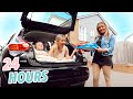 24 HOURS LIVING IN MY CAR!!