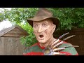 Part 3 Freddy Krueger Costume ( torched 3 silicone mask ) klip izle