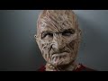 Part 3 Freddy Krueger Costume ( torched 3 silicone mask ) klip izle