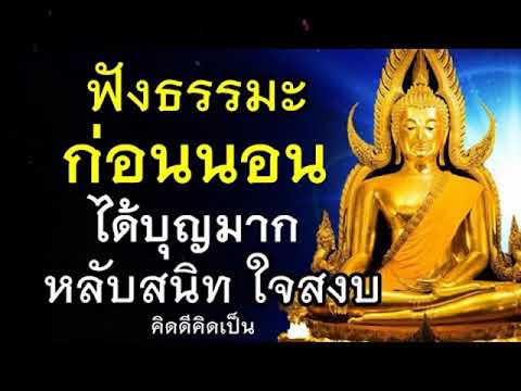 ฟังธรรมะก่อนนอน ฟังก่อนนอน หลับสนิท ได้ข้อคิดดีๆ ฟังแล้วสุขใจ (01)