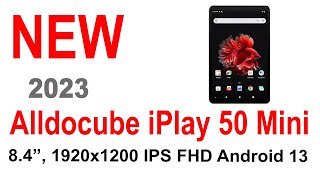 Alldocube Iplay 50 Mini 8.4 Inch Tablet 4Gb Ram 64Gb Rom 4G Lte Android 13 Link In The Description