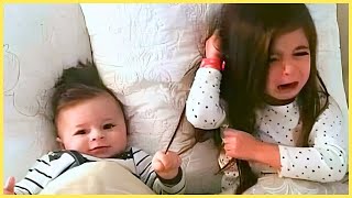 Top 100 Funniest Baby Vs Sibling Moments That Will Make Your Day