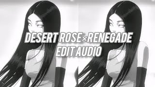 Edit Audio Desert Roserenegade Tiktok Remix