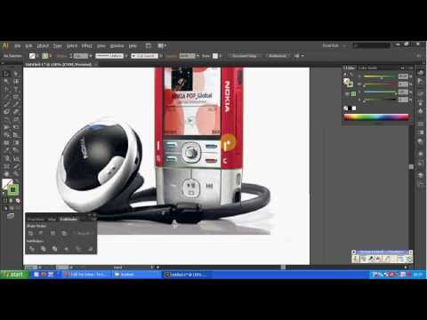 Học Adobe Illustrator CS6 - Vẽ chiếc điện thoại