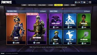 SAMURAI AND HERO SKINS ARE BACK IN FORTNITE ITEM SHOP