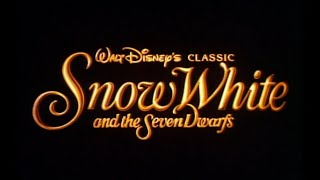 Snow White And The Seven Dwarfs - Re-Release Trailer 1993
