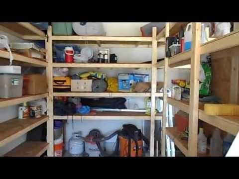 How to Build Awesome Shelves for Low Cost - YouTube