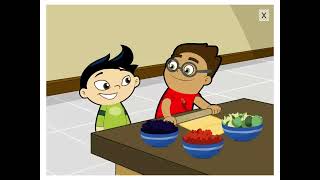 Teachtown Baking Cartoon