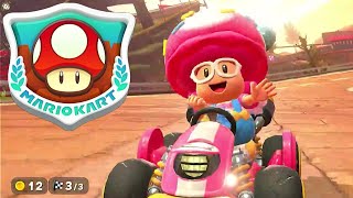 Mario Kart World - Mushroom Cup 150Cc 3 Stars Toadette Gameplay Lsfchaz