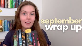September Reading Wrap Up Sequels, Award Winners, & Rereads