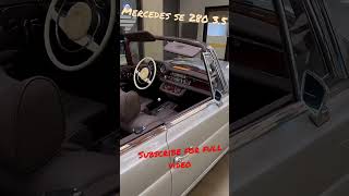 Clic Mercedes Se 280 3.5 1970 Mercedes Se 280 Signature Car.