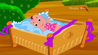 Rock A Bye Baby - English Nursery Rhymes - Cartoon And Animated Rhymes