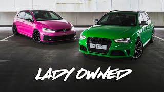 B8 Audi RS4 and MK7 VW GTI Photoshoot | 2 Careful Lady Owners