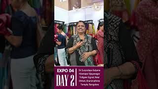 Expo 04 Day 02 Genuine Smiles, Happy Hearts, And Beautiful Sarees