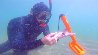 7 EXPLOSIONS in MAJOR CITY!! Underwater Metal Detecting RIVER TREASURE!! Found GOLD 4 Rings & MORE