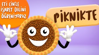 Eti̇ Ci̇nle İşaret Di̇li̇ni̇ Öğreni̇yoruz Pi̇kni̇kte
