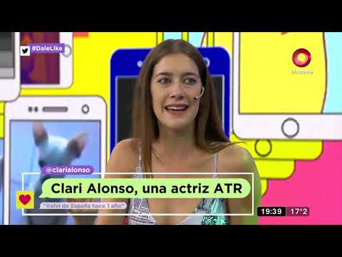 Clari Alonso respondió varias preguntas en Dale Like