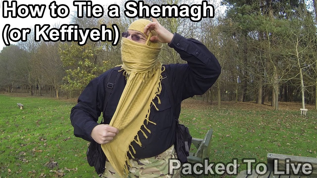 How to wear a shemagh like a terrorist How to wear a shemagh like a terrorist