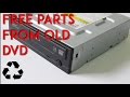 How to salvage a DVD Drive For Free Parts