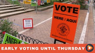 Early Voting Runs Through Thursday