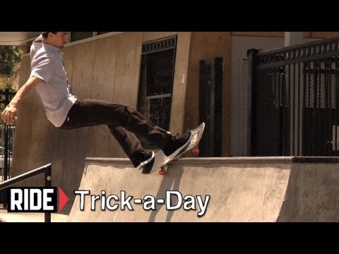 How-To Frontside Feeble On Transition With Anthony Schultz - Trick-a-Day