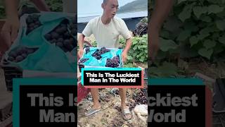 This Is The Luckiest Man In The World