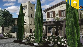 Bloxburg Speedbuild Italian Vacation Villa Part One