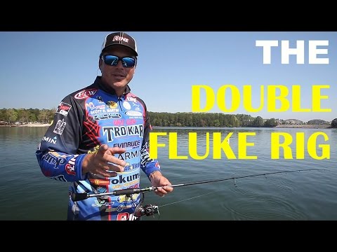 The double fluke Rig / Donkey Rig -> pêcher avec un tandem de