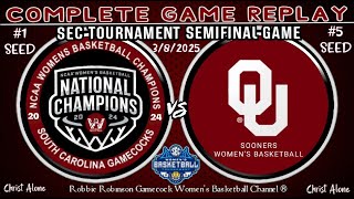 Seed South Carolina Games Womens Basketball Vs. Seed Oklahoma Wbb 382025 Full Game